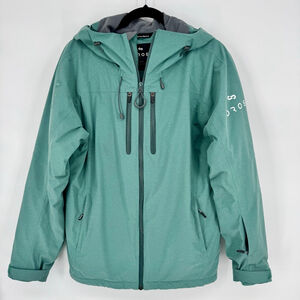 Oros Endeavor Solarcore Ski & Snowboard Jacket S Green Gray Insulated
